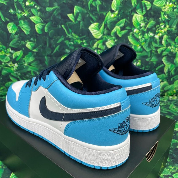Jordan Shoes | Nike Air Jordan Low Gs Unc University Blue | Poshmark